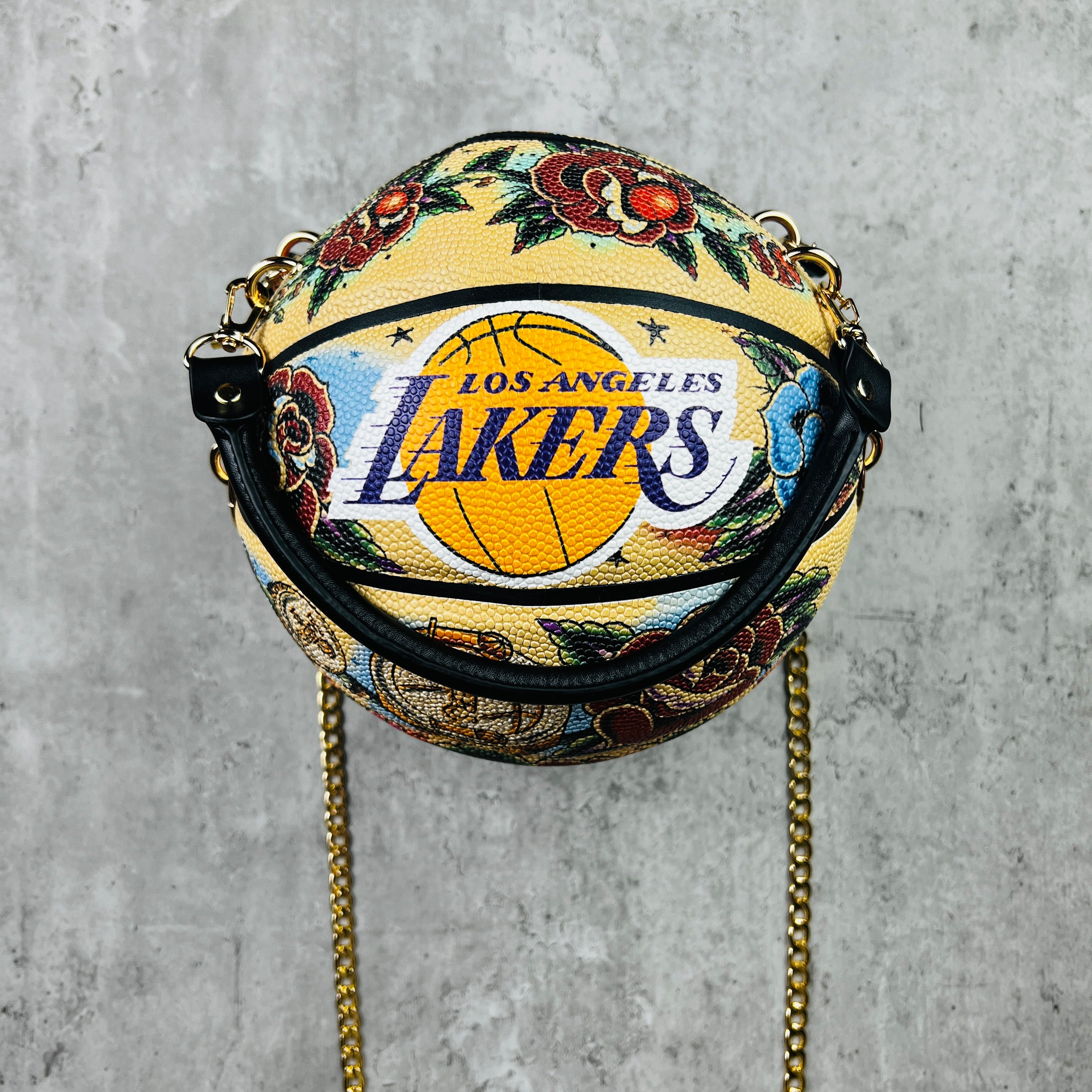 NBA LAKERS おこす ドラムバッグ ボストンバッグ LA